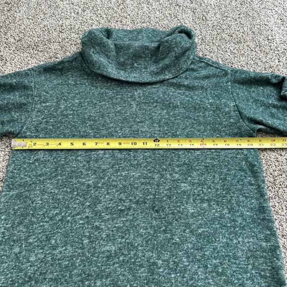 Maeve Anthropologie green knit turtleneck sweater size SP - Picture 10 of 11